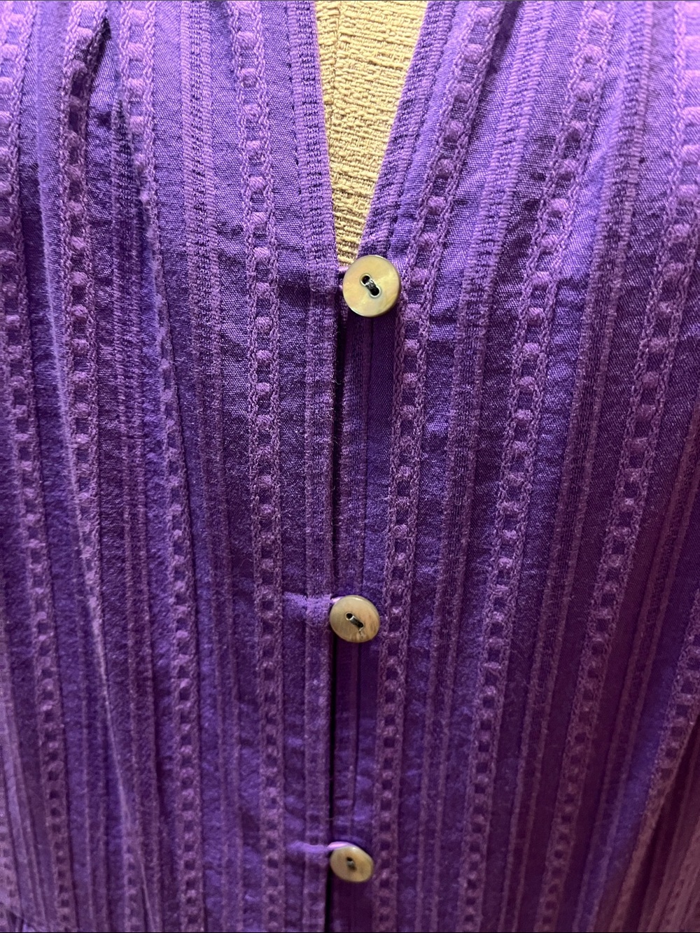 J Jill textured cotton Maxi - Picture 3 of 4
